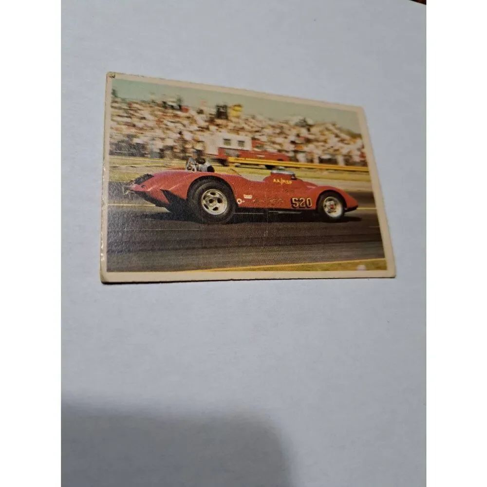 Vintage 1965 Hot Rod Magazine Spec Card #3 Blown Ford Engine Sam Parriott